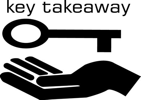 Key Takeaway Vector Icon - [Free Download] - (SVG and PNG)