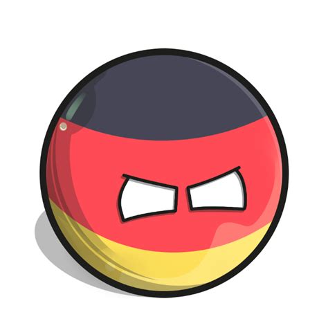 [CountryBalls]Angry Germany by GregoryBloxOnDeviant on DeviantArt