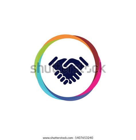 Handshake Vector App Icon Stock Vector (Royalty Free) 1407653240 | Shutterstock