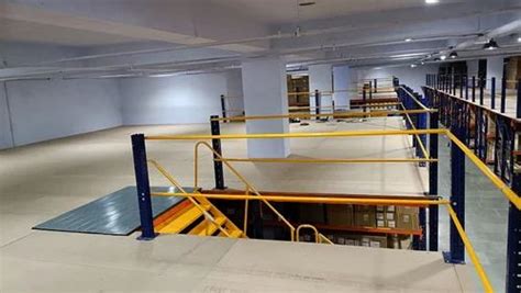 15 Feet Warehouse Mezzanine Floor at ₹ 425/sq ft in Bahadurgarh | ID: 2853140652991