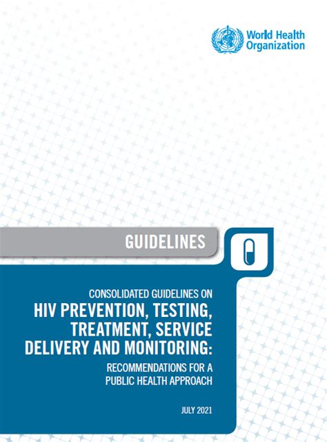 WHO publishes new Consolidated HIV guidelines - PakNGOs