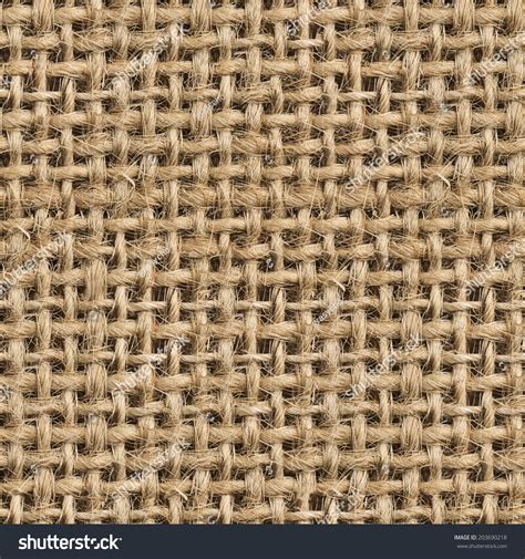 Seamless (Tileable) Fabric Jute Texture Pattern Closeup Stock Photo 203690218 : Shutterstock