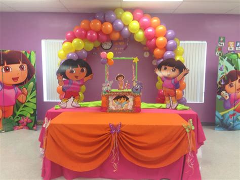 Dora The Explorer Theme Party Ideas - Theme Image