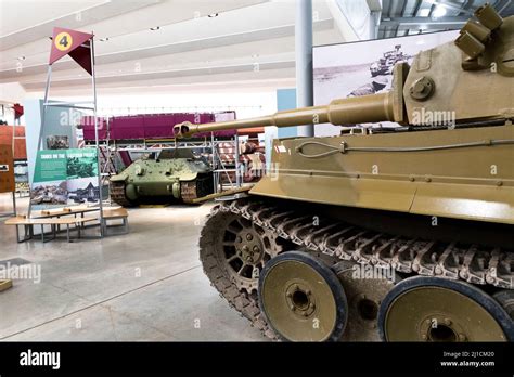 Tiger 131 Tank at Bovington Tank Museum, Dorset Stock Photo - Alamy