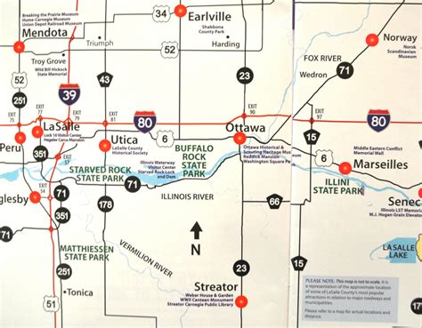 Starved Rock State Park Trail Map - Printable Map