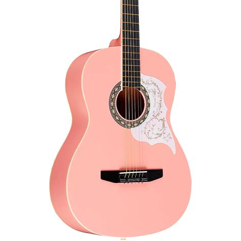 Rogue Starter Acoustic Guitar Pink