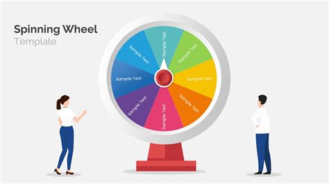 Animated spinning wheel PowerPoint Template - SlideBazaar