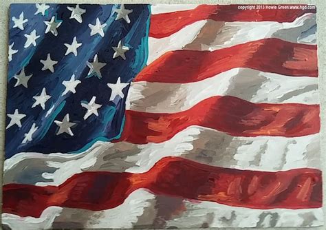 American flag painting | American flag art, American flag painting, American flag wallpaper