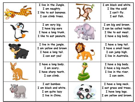 FREE Animal Dominoes Activity - Making English Fun