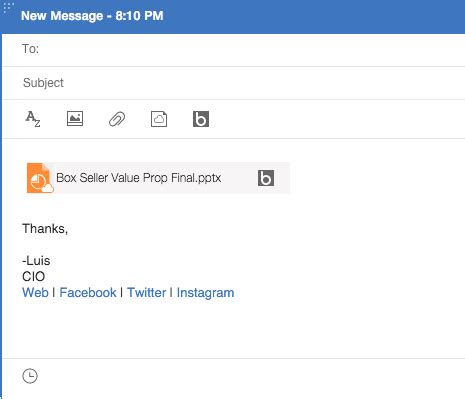 Socialize Me: IBM Verse Integration with Box Is Now Available