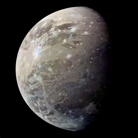 Ganymede in color from Voyager 1 | The Planetary Society