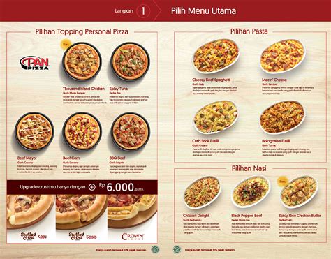 Pizza Hut | Sensasi Delight Menu Book on Pantone Canvas Gallery