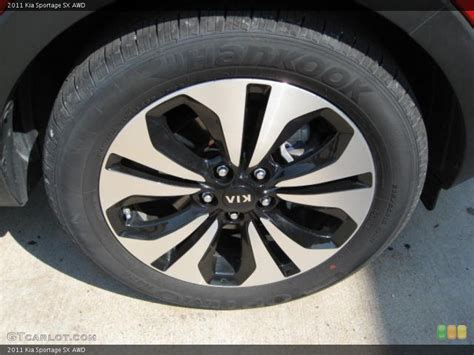 2011 Kia Sportage SX AWD Wheel and Tire Photo #70084684 | GTCarLot.com