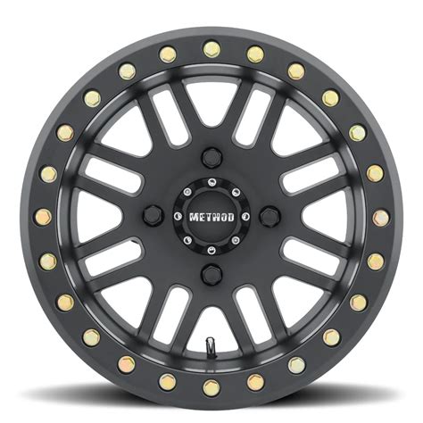 Method Race Wheels 406 Beadlock UTV Wheel - Matte Black-MRW4