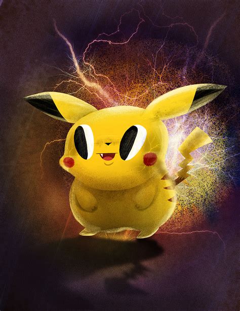 Fan Art "Pikachu" / Pokémon on Behance