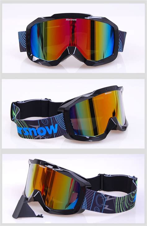 2020 Ski Goggles Color Lens UV400 Anti Fog Ski Glasses Ski Goggles From ...