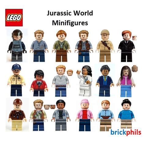 Lego Jurassic World Minifigures | Lazada PH