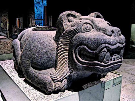 Ancient-Aztec-Artifacts-Ancient-Aztec-jaguar-shaped-cuauhxicalli Picture