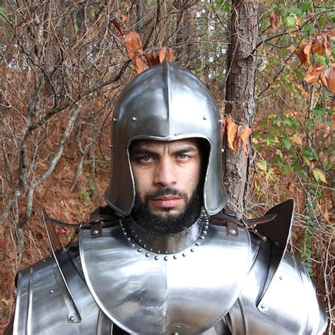 Open Medieval Knight Helmet