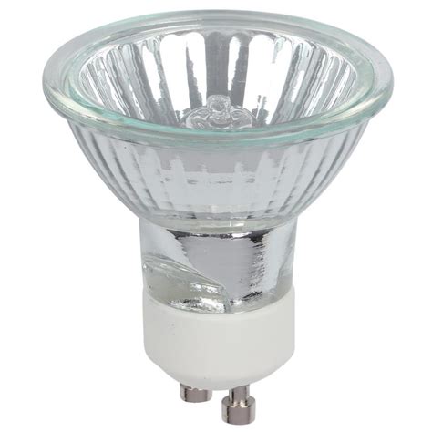 Westinghouse 50-Watt Halogen MR16 Clear Lens GU10 Base Flood Light Bulb ...