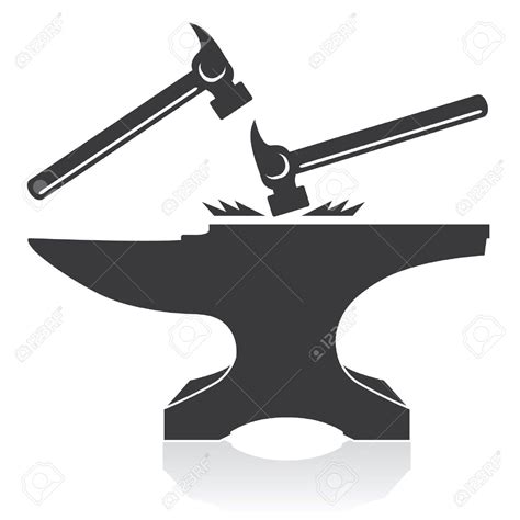 Anvil clipart silhouette, Anvil silhouette Transparent FREE for download on WebStockReview 2024