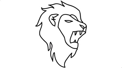 How to Draw a Lion Step by Step Draw a Lion Head Lion into a Cartoon ...