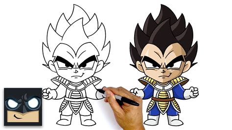 Easy Dragon Ball Z Vegeta Drawing / How to Draw Vegeta from Dragon Ball Z step by step : We did ...