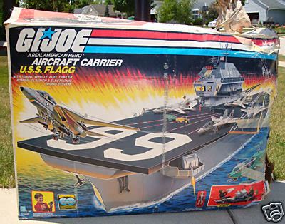 gi joe uss flagg aircraft carrier complete cobra night | #74602051