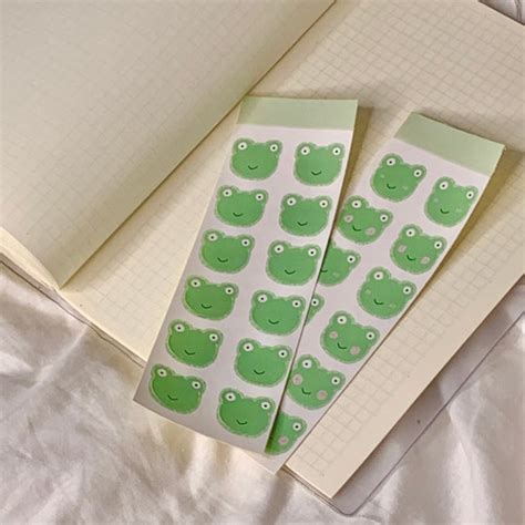 Frog Mini Stickers - Etsy