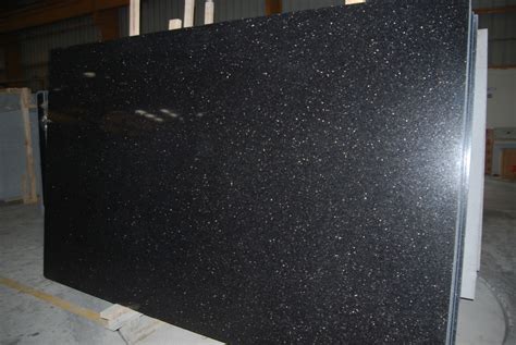 Black Galaxy Indian Black Granite Slabs