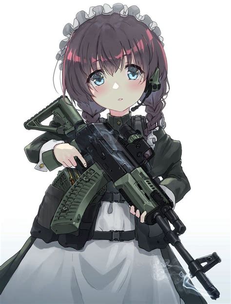 Pin on Anime girl with guns