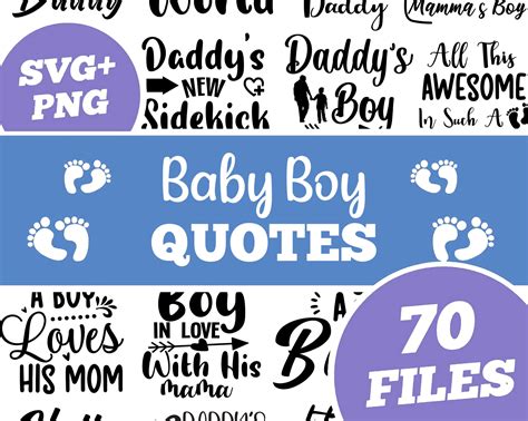 70 New Baby Boy Quotes and Sayings - Etsy