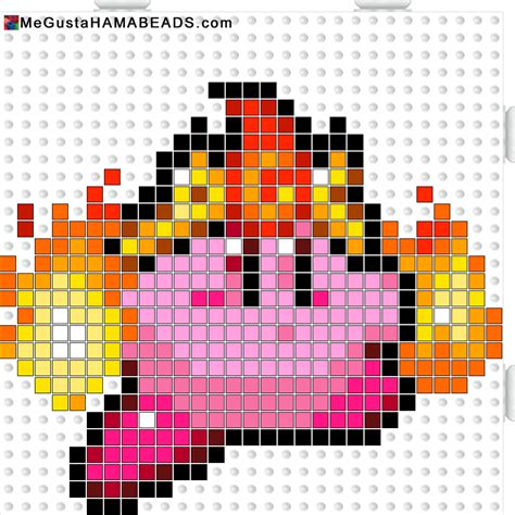 Kirby Fire Pixel Art