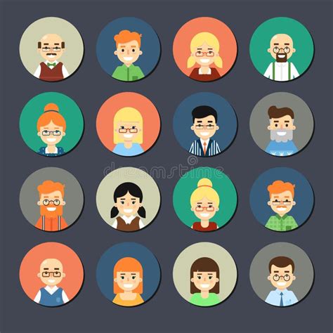 Smiley Cartoon People Clipart