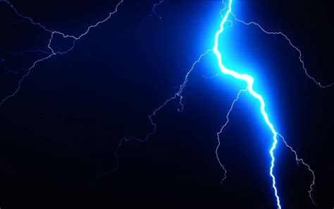 Blue Lightning Wallpaper Iphone