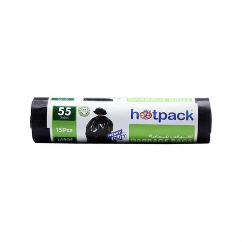 Heavy Duty Garbage Bag 55 Gallon Large 80 X 110 Cm – Hotpack Oman