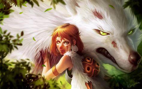 Princess Mononoke Wallpaper 4k