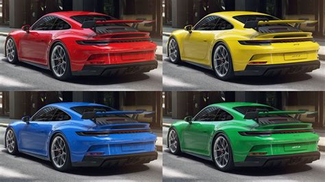 Porsche 911 GT3 RS Colors