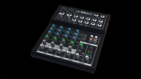 Mackie Mix Series Mix8 8-Channel Compact Mixer Mackie Mixer Mix Series Compact Mixers are ...