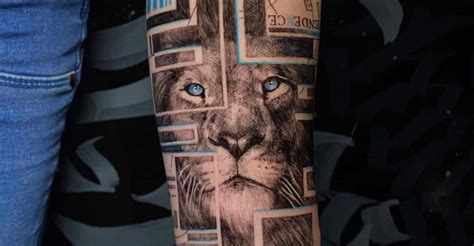 Discover 94+ about forearm lion tattoo designs unmissable - Billwildforcongress