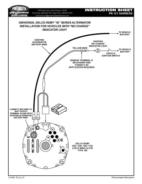 ️Gm One Wire Alternator Wiring Diagram Free Download| Goodimg.co