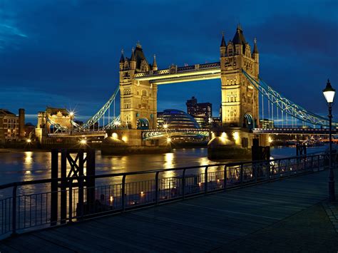 Londres, Inglaterra, cidade, o rio Tamisa, Tower Bridge, luzes Papéis de Parede | 1920x1440 ...