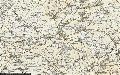 Historic Ordnance Survey Map of Thame, 1897-1898