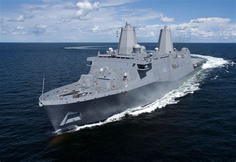 The US Navy's newest ship, The USS Somerset (LPD 25). To be commissioned Saturday 1 March 2014 ...