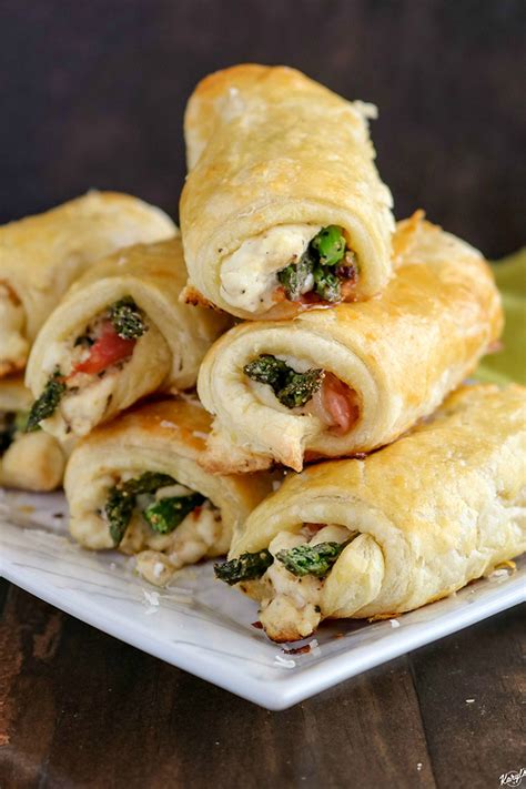 Asparagus Prosciutto Puff Pastry Roll | Karyl's Kulinary Krusade