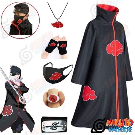 Naruto Akatsuki Cloak Spirit Halloween High Quality - Naruto Universe Official