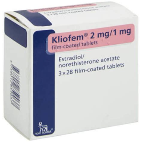 Buy Kliofem Tablets Online - Menopause HRT Treatment