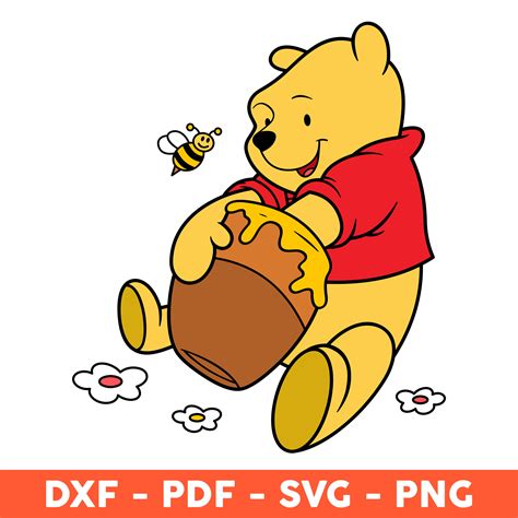 Pooh Honey Bear Svg, Winnie the Pooh SVG Png, Baby Ppph Svg, - Inspire ...