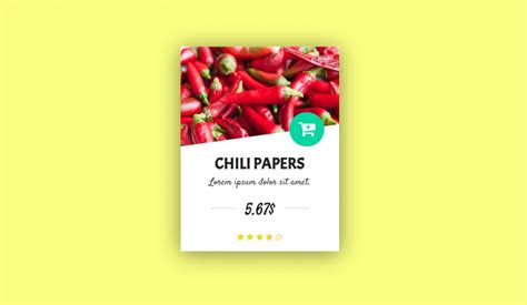 20+ Cool Product Card CSS Design Examples - OnAirCode