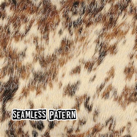 SEAMLESS Pattern Cowhide Western Digital Fabric Design Cow Skin Printable Paper Download - Etsy